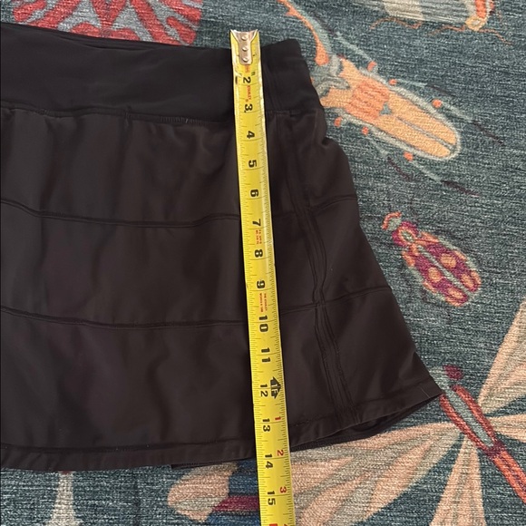 Lululemon Pace Rival Tall Black Women's Skirt Skort 6 - Picture 5 of 8